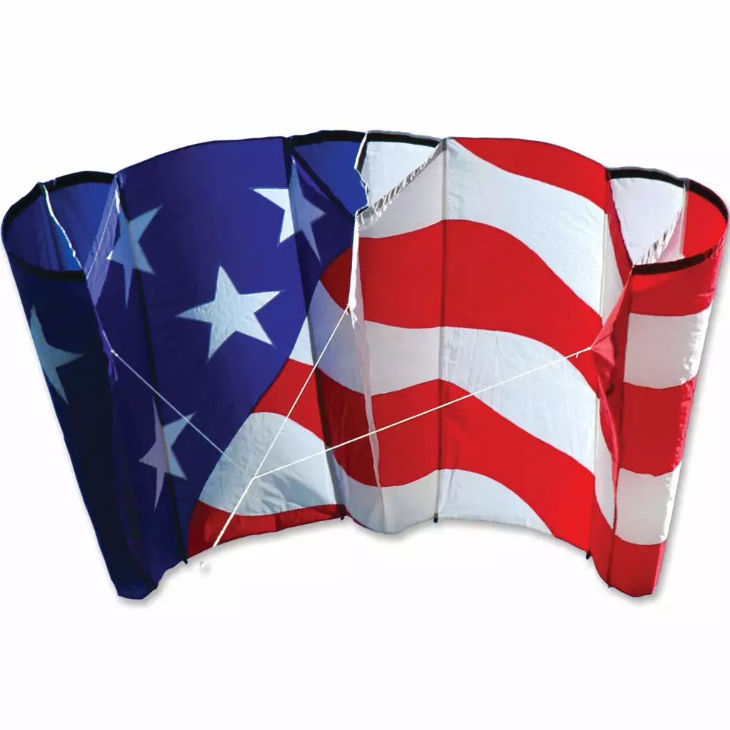Kites Premier Kites Large Power Sled 24 Kite - Patriotic 3 Kites Premier Kites Large Power Sled 24 Kite - Patriotic
