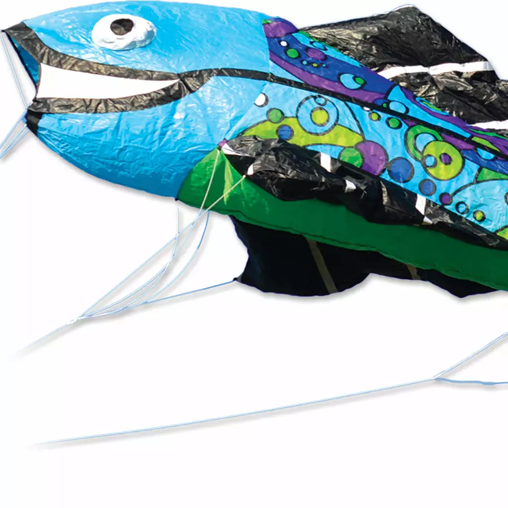 Kites Large Flying Fish Kite - Cool Orbit Premier Kites 3 Kites Large Flying Fish Kite - Cool Orbit Premier Kites