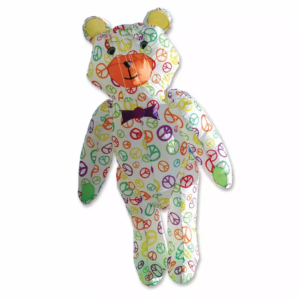 Collections Kites Collections Teddy Bear Kite - Peace Signs 3 Collections Kites Collections Teddy Bear Kite - Peace Signs
