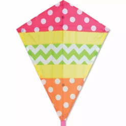 Kites 25 In. Diamond Kite - Cheerful Premier Kites