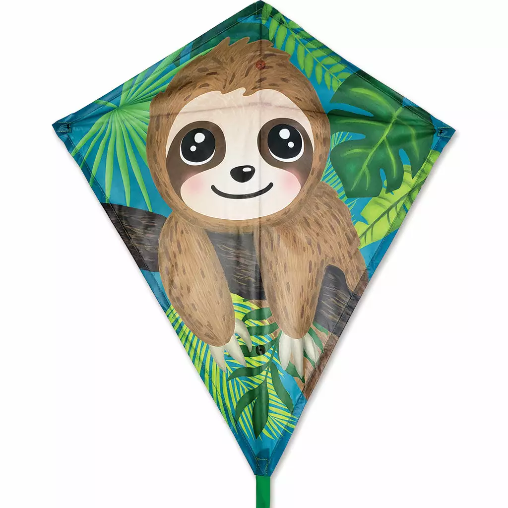 Kites Premier Kites 30 In. Diamond Kite - Sloth 3 Kites Premier Kites 30 In. Diamond Kite - Sloth