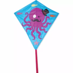 Kites Premier Kites 30 In. Diamond Kite - Dapper Octopus