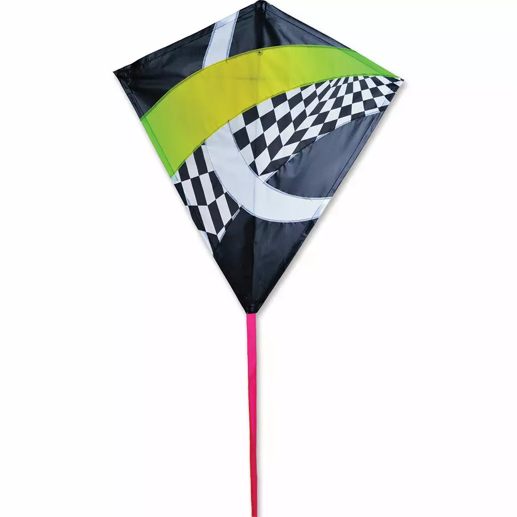 Kites 30 In. Diamond Kite - Neon Tronic Premier Kites 2 Kites 30 In. Diamond Kite - Neon Tronic Premier Kites