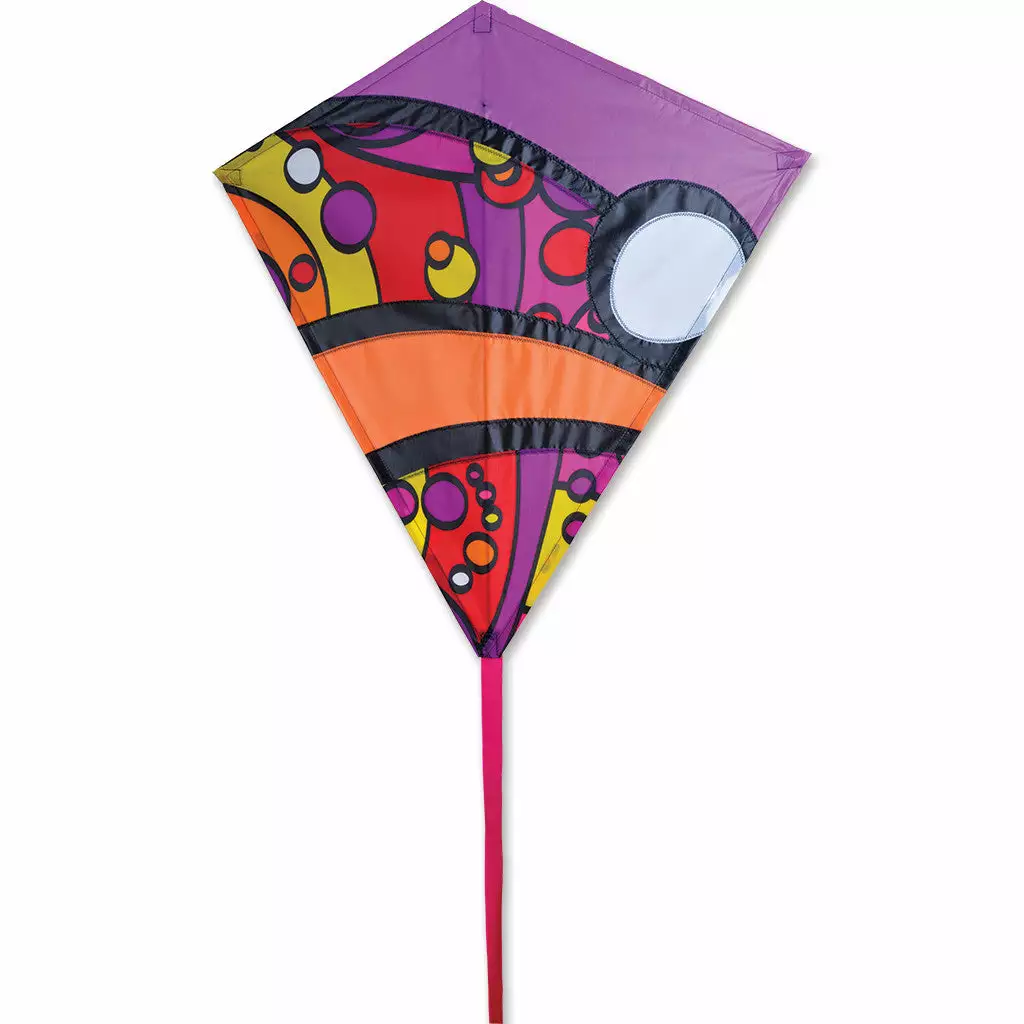 Kites 30 In. Diamond Kite - Warm Orbit Premier Kites 2 Kites 30 In. Diamond Kite - Warm Orbit Premier Kites