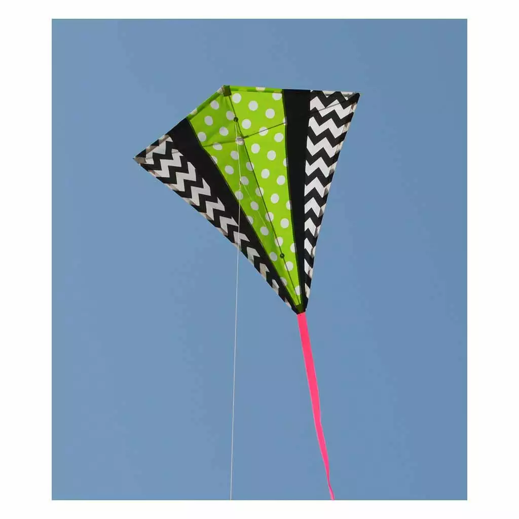 Kites Premier Kites 30 In. Diamond Kite - Green Mod 5 Kites Premier Kites 30 In. Diamond Kite - Green Mod