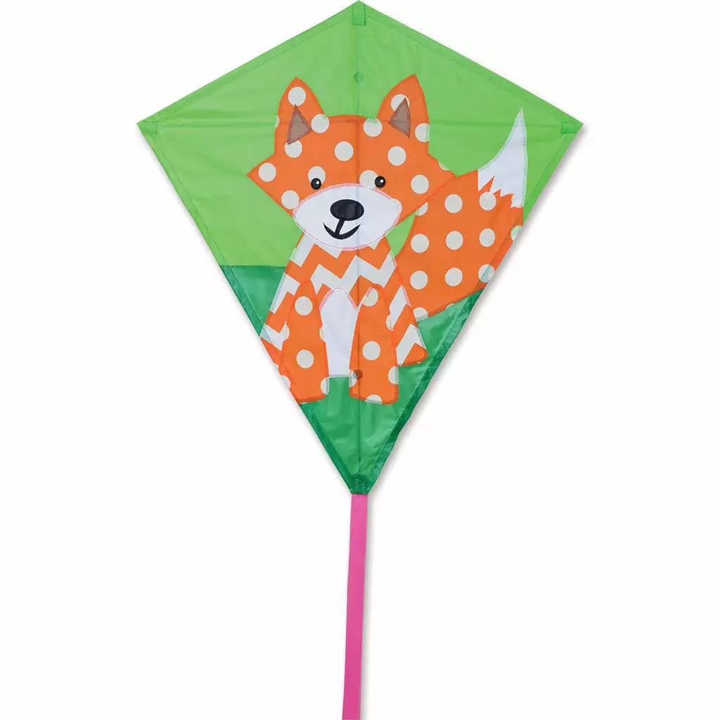 Kites 30 In. Diamond Kite - Finn The Fox 4 Kites 30 In. Diamond Kite - Finn The Fox