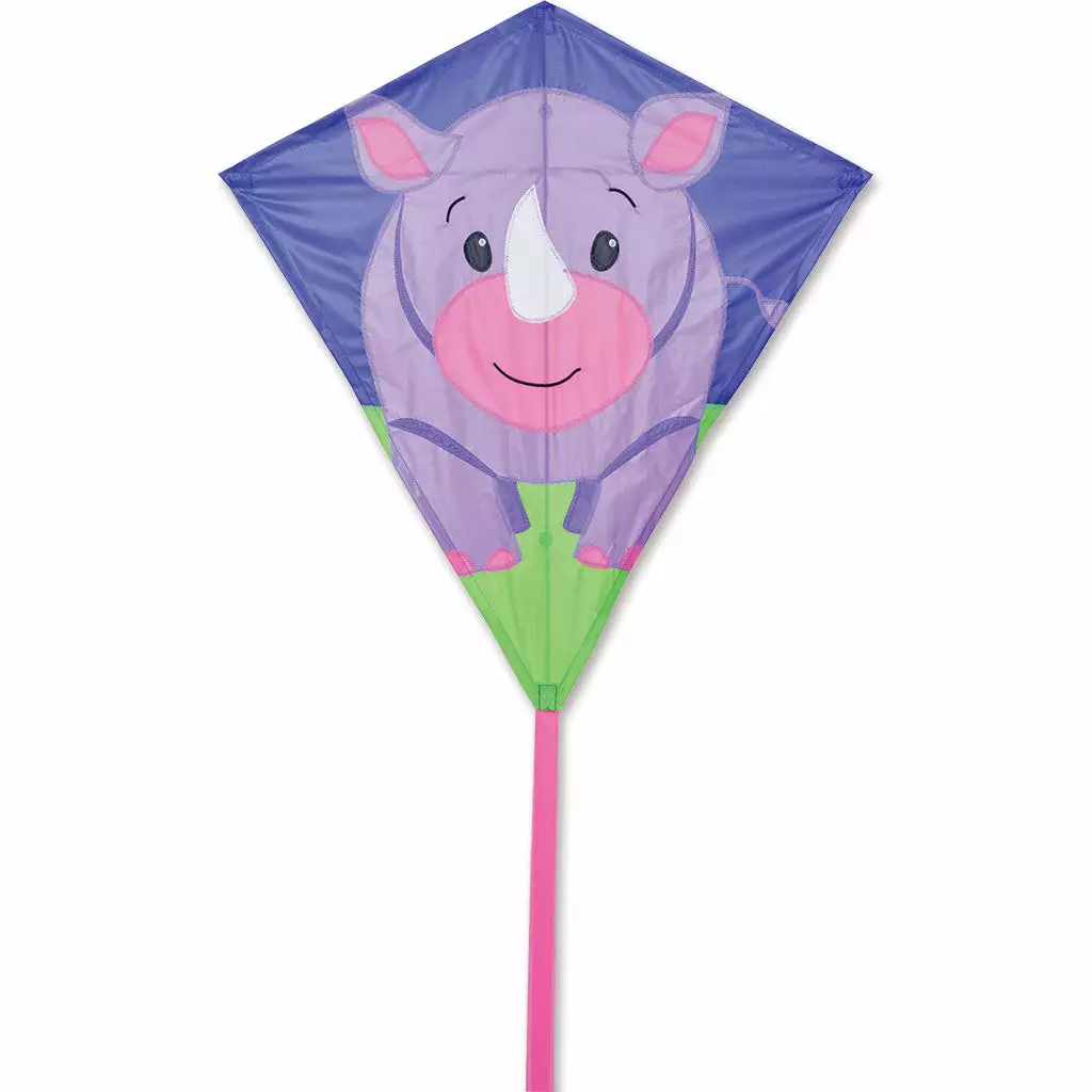 Kites 30 In. Diamond Kite - Riley Rhino 3 Kites 30 In. Diamond Kite - Riley Rhino