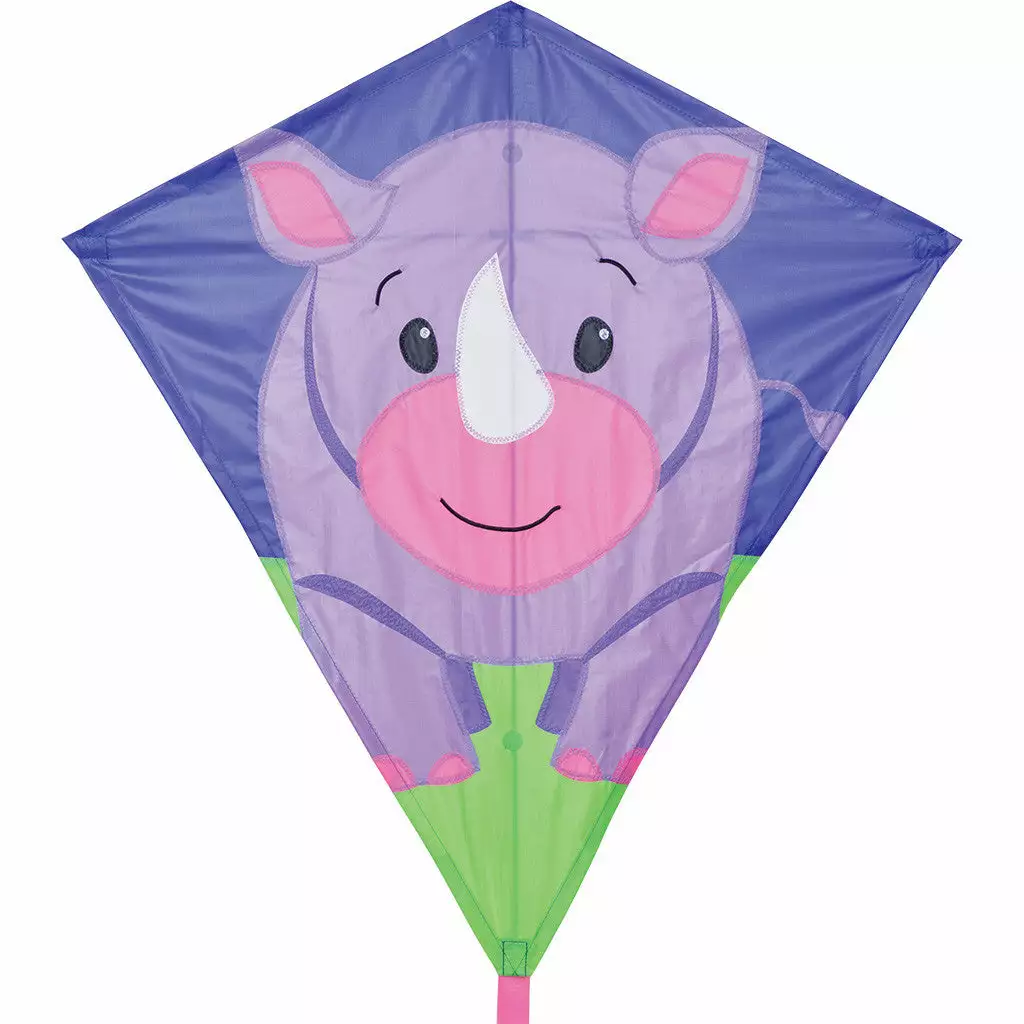 Kites 30 In. Diamond Kite - Riley Rhino 2 Kites 30 In. Diamond Kite - Riley Rhino
