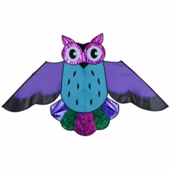 57 In. Holographic Purple Owl Kite (Bold Innovations)