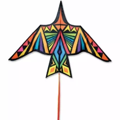 Bold Innovations Thunderbird Kite - 90 In. Rainbow Geometric