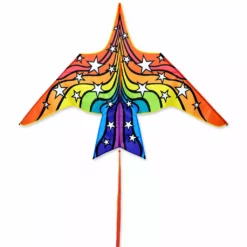 Bold Innovations Thunderbird Kite - 90 In. Rainbow Stars Thunderbird Kites