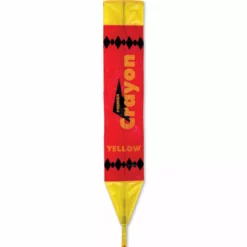 Kites Premier Kites Crayon Kite - Yellow
