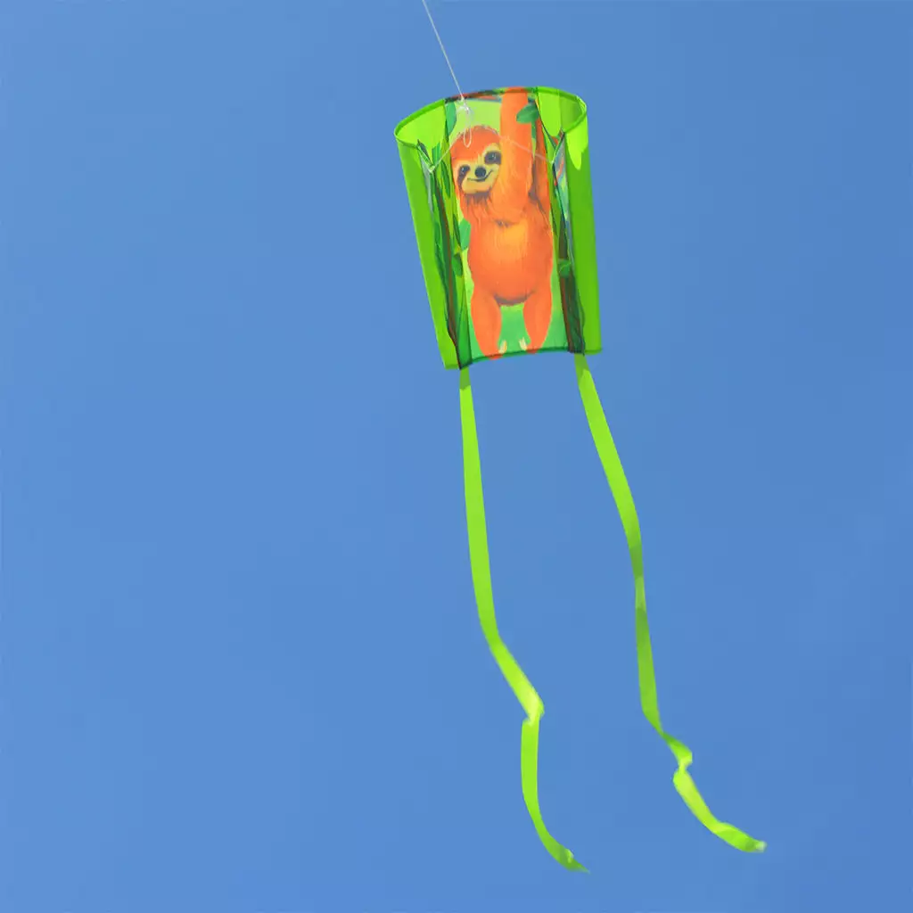 Premier Kites Keychain Kite - Sloth (Set Of Six Kites) 4 Premier Kites Keychain Kite - Sloth (Set Of Six Kites)