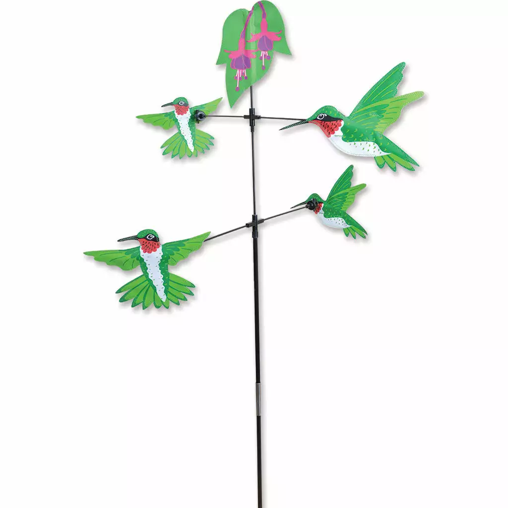 WindGarden WindGarden Carousel Spinner - Hummingbirds 3 WindGarden WindGarden Carousel Spinner - Hummingbirds