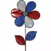 Bold Innovations 19 In. Flower Spinner - Patriotic Holographic