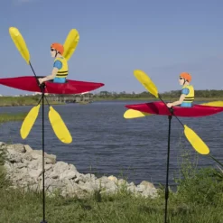 Premier Kites Store 4 WindGarden 20 In. WhirliGig Spinner - Kayak