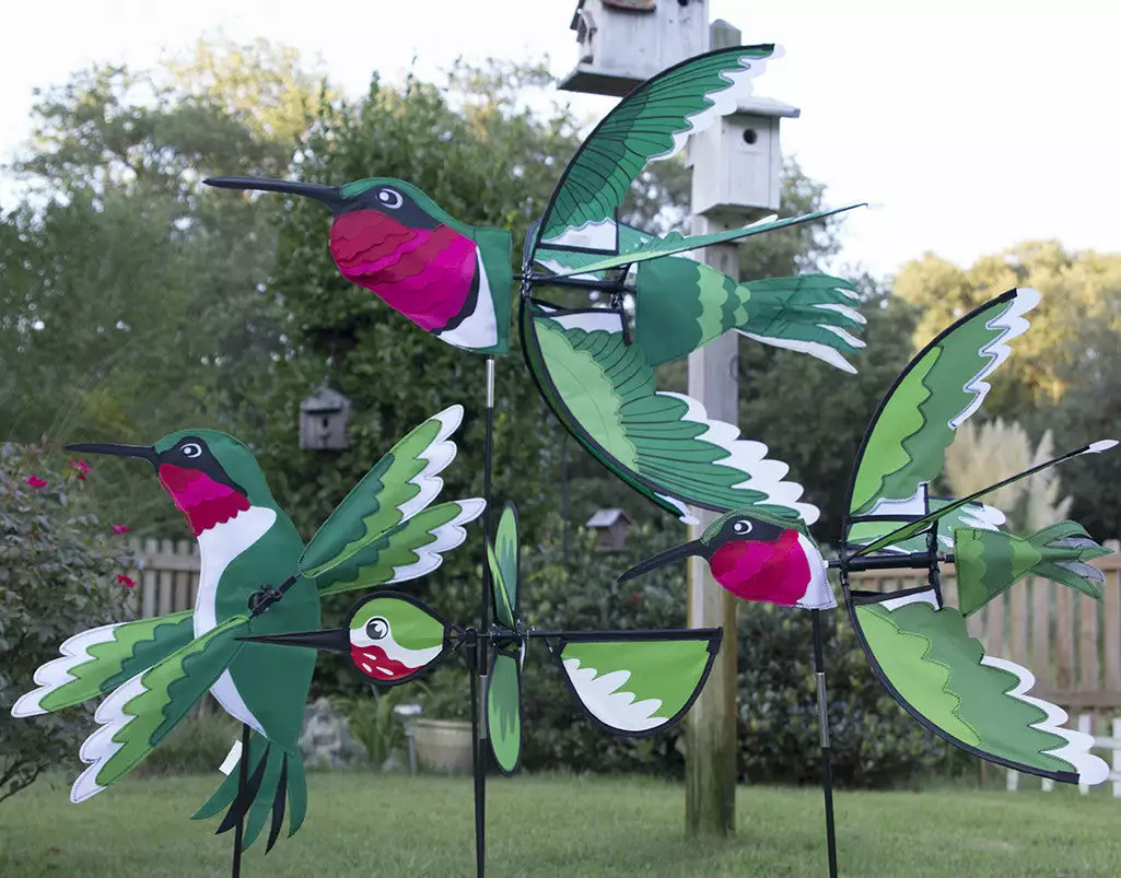 WindGarden 22 In. WhirliGig Spinner - Hummingbird WindGarden 5 WindGarden 22 In. WhirliGig Spinner - Hummingbird WindGarden