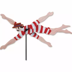 WindGarden 28 In. WhirliGig Spinner - Victorian Swimmer