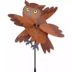 WindGarden 17 In. WhirliGig Spinner - Brown Owl
