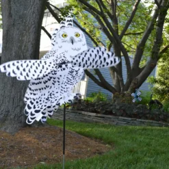 WindGarden WindGarden WhirliGig Spinner - Snowy Owl