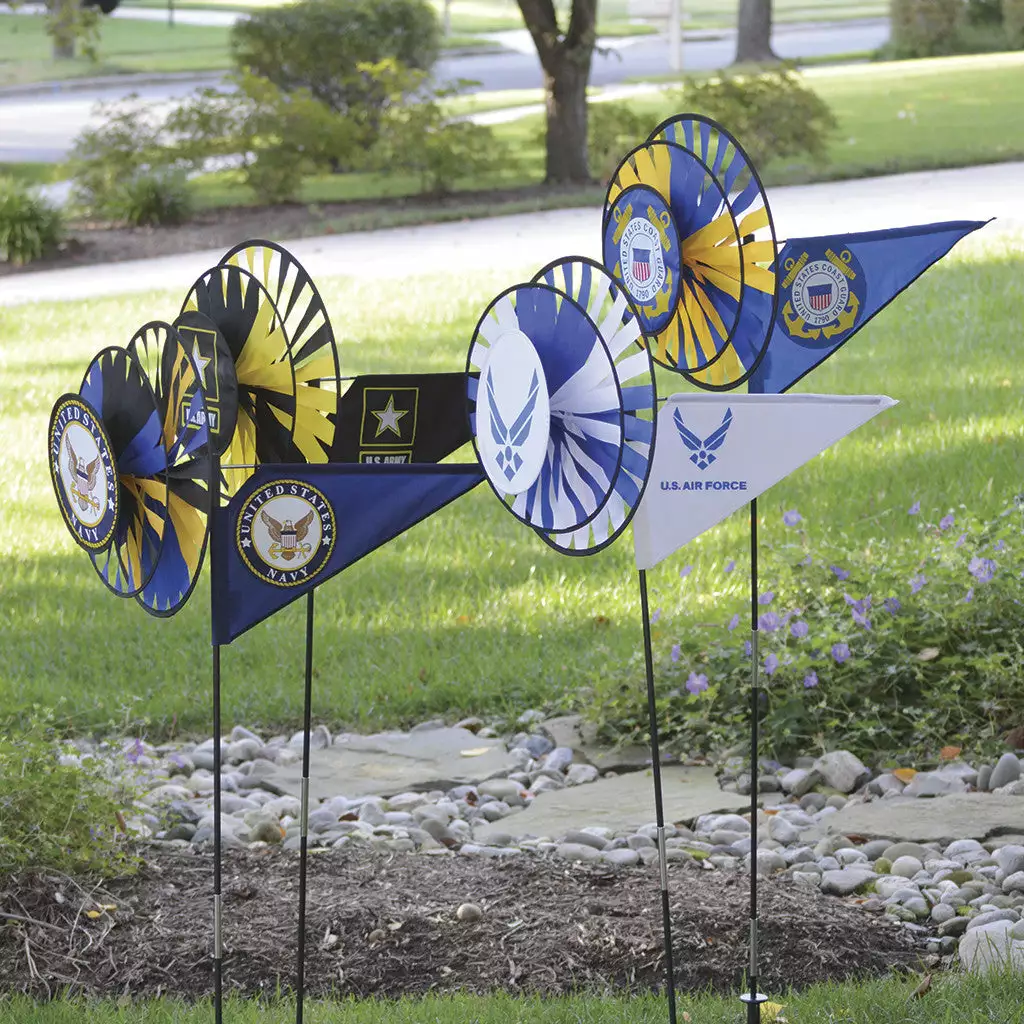 WindGarden Triple Spinner - Navy 4 WindGarden Triple Spinner - Navy