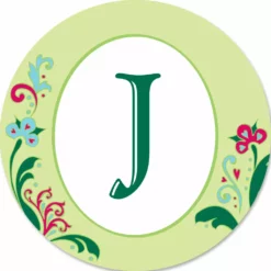 WindGarden Monogram Triple Spinner - J