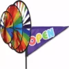 WindGarden WindGarden Triple Spinner - Rainbow Open 1 WindGarden WindGarden Triple Spinner - Rainbow Open