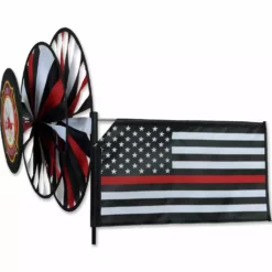 WindGarden WindGarden Triple Spinner - Thin Red Line
