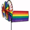 WindGarden Triple Spinner - Rainbow Flag WindGarden 2 WindGarden Triple Spinner - Rainbow Flag WindGarden