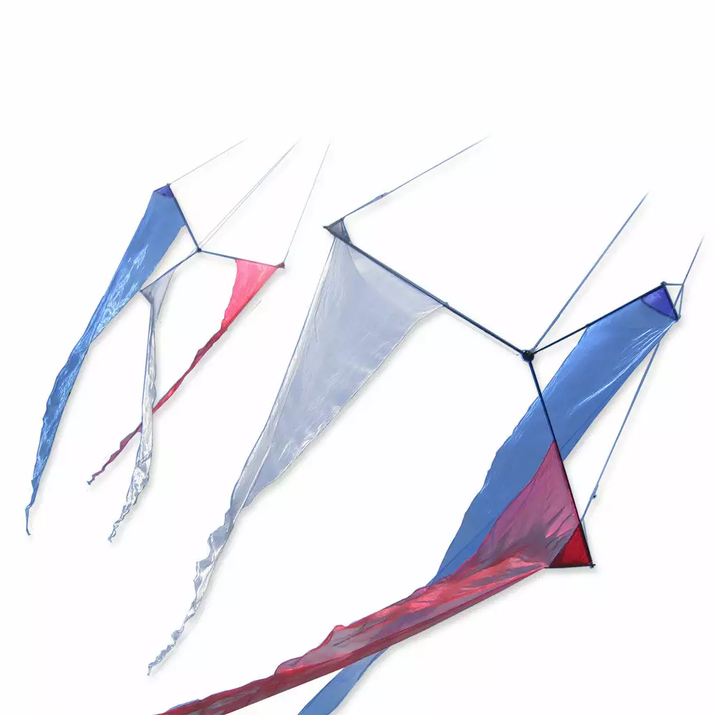 Collections Kites 30 Ft. Slo Mo Twister - Red/White/Blue Collections 3 Collections Kites 30 Ft. Slo Mo Twister - Red/White/Blue Collections