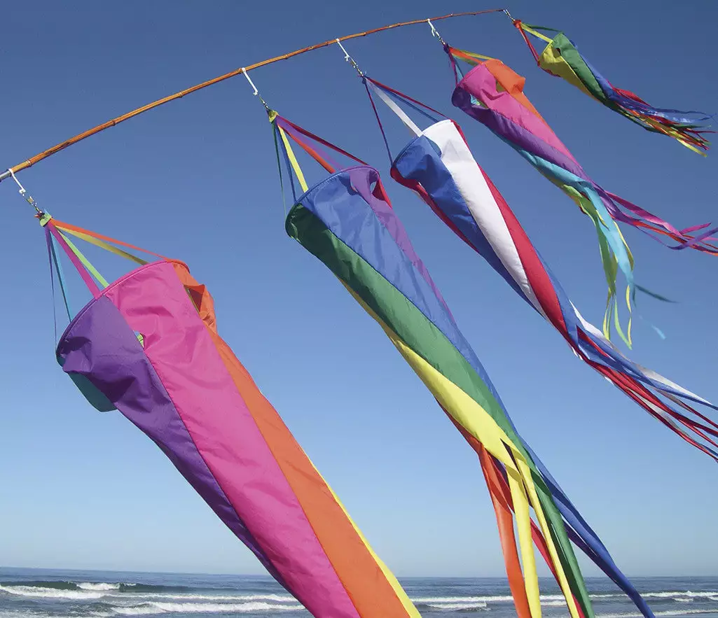 WindGarden 12 In. Spinsock - Rainbow 5 WindGarden 12 In. Spinsock - Rainbow