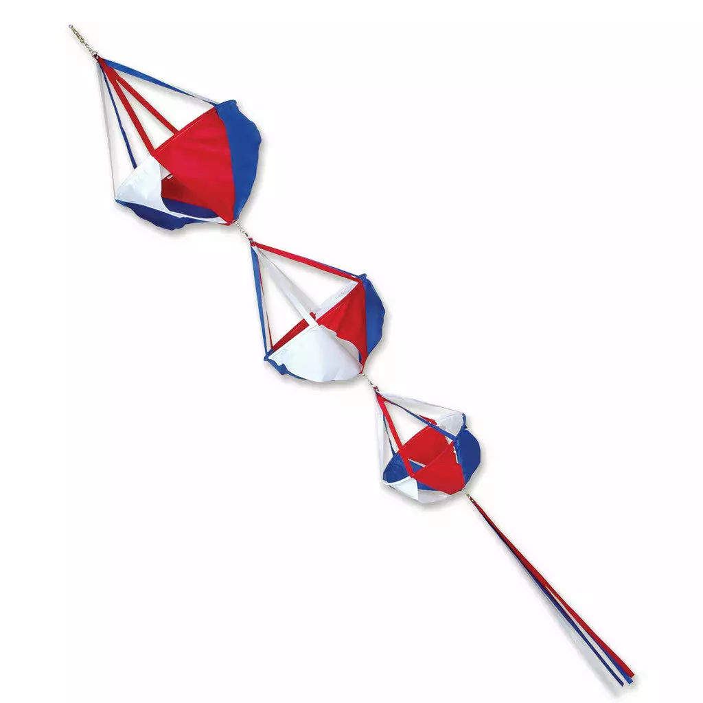 WindGarden WindGarden Jumbo Spinnie Set - Patriotic 3 WindGarden WindGarden Jumbo Spinnie Set - Patriotic
