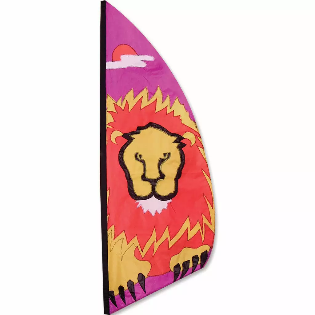 WindGarden WindGarden 3.5 Ft. Feather Banner-Lion 3 WindGarden WindGarden 3.5 Ft. Feather Banner-Lion