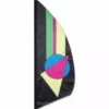 WindGarden 3.5 Ft. Feather Banner - Neon Prizm WindGarden