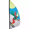 WindGarden 3.5 Ft. Feather Banner - Skier WindGarden 1 WindGarden 3.5 Ft. Feather Banner - Skier WindGarden