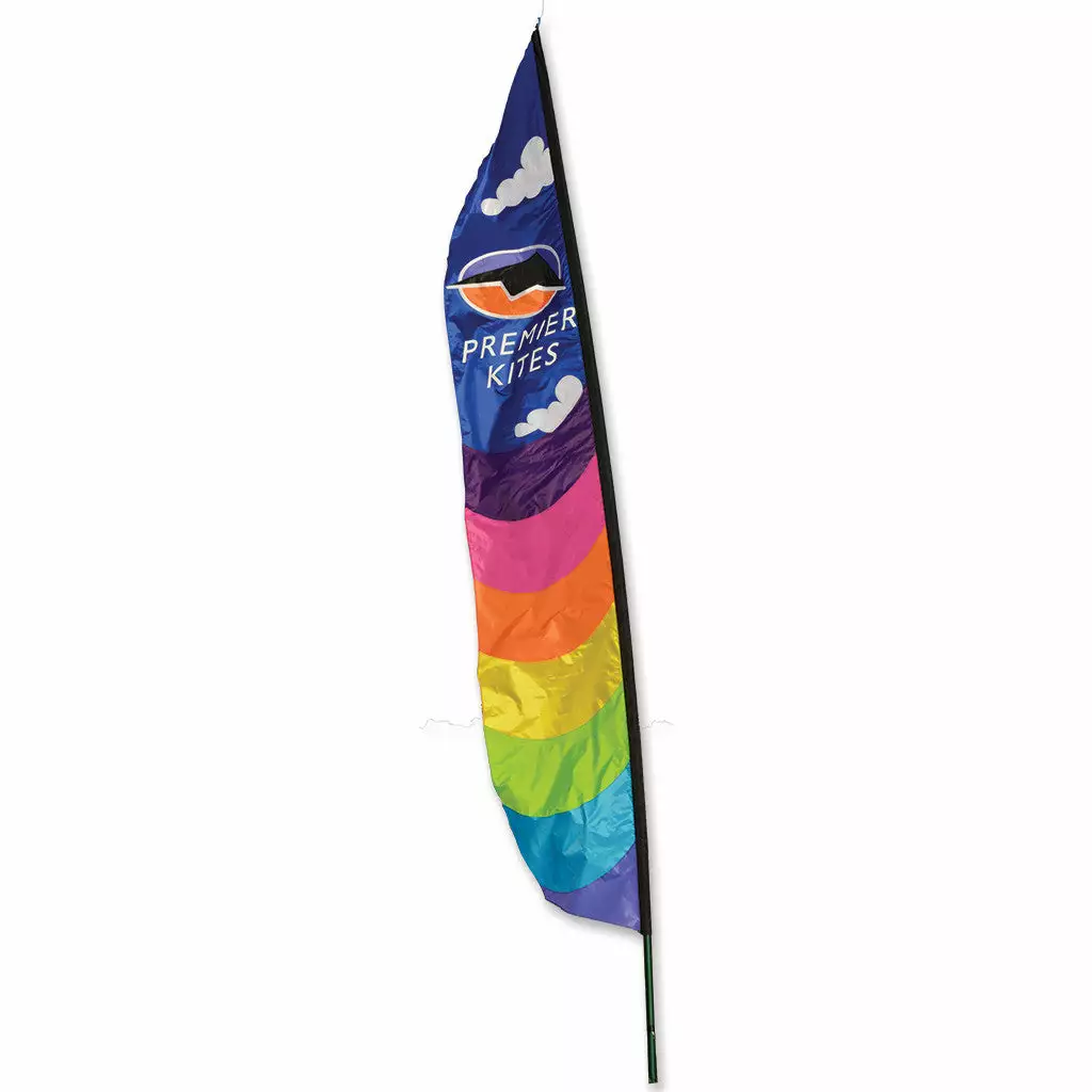 WindGarden 16 Ft. Feather Banner - Premier Kites WindGarden 3 WindGarden 16 Ft. Feather Banner - Premier Kites WindGarden