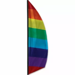 WindGarden 8.5 Ft. Feather Banner - Rainbow