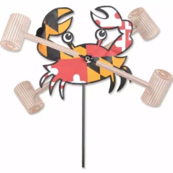 Kites Premier Kites WhirliGig Spinner - 12 In. Maryland Flag Crab