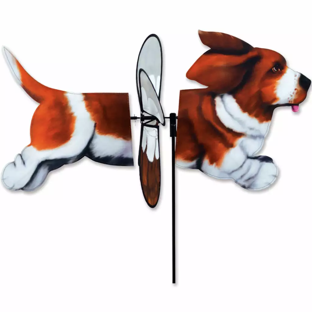 WindGarden Deluxe Petite Spinner - Basset Hound WindGarden 3 WindGarden Deluxe Petite Spinner - Basset Hound WindGarden