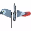 WindGarden Petite Spinner - African Grey Parrot