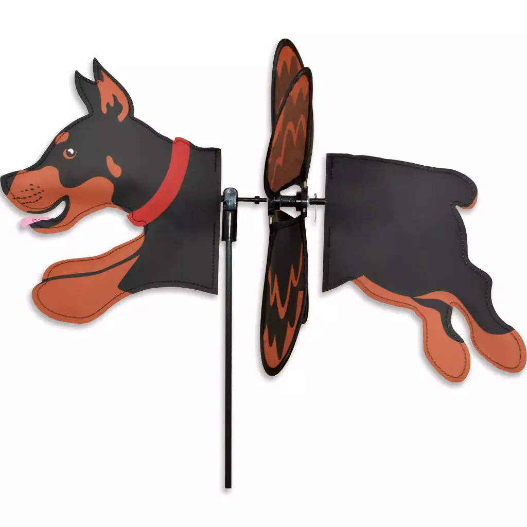 WindGarden Petite Spinner - Doberman WindGarden 3 WindGarden Petite Spinner - Doberman WindGarden