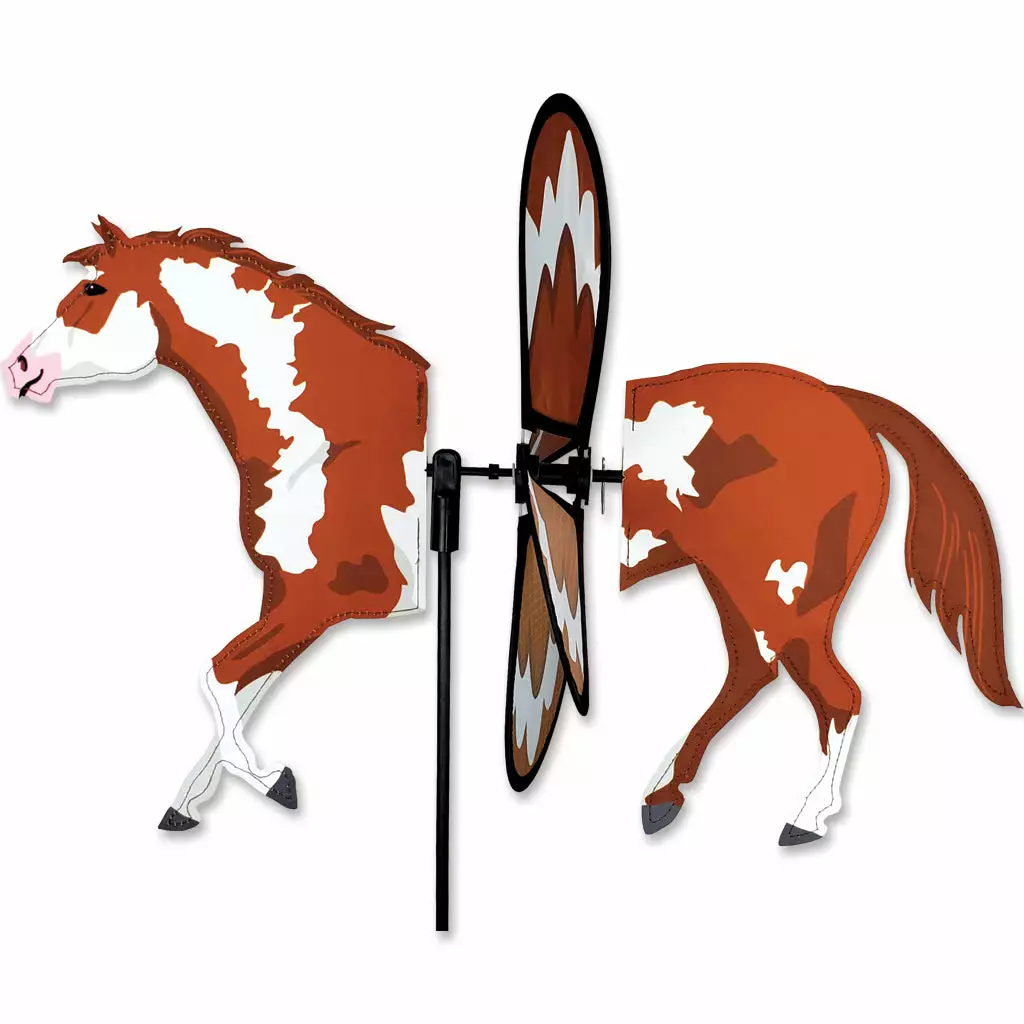 WindGarden WindGarden Petite Spinner - Paint Horse 3 WindGarden WindGarden Petite Spinner - Paint Horse