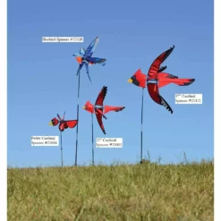 WindGarden WindGarden 23 In. North American Cardinal Spinner