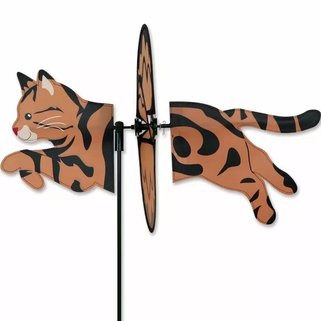 WindGarden Petite Spinner - Tabby Cat WindGarden 3 WindGarden Petite Spinner - Tabby Cat WindGarden