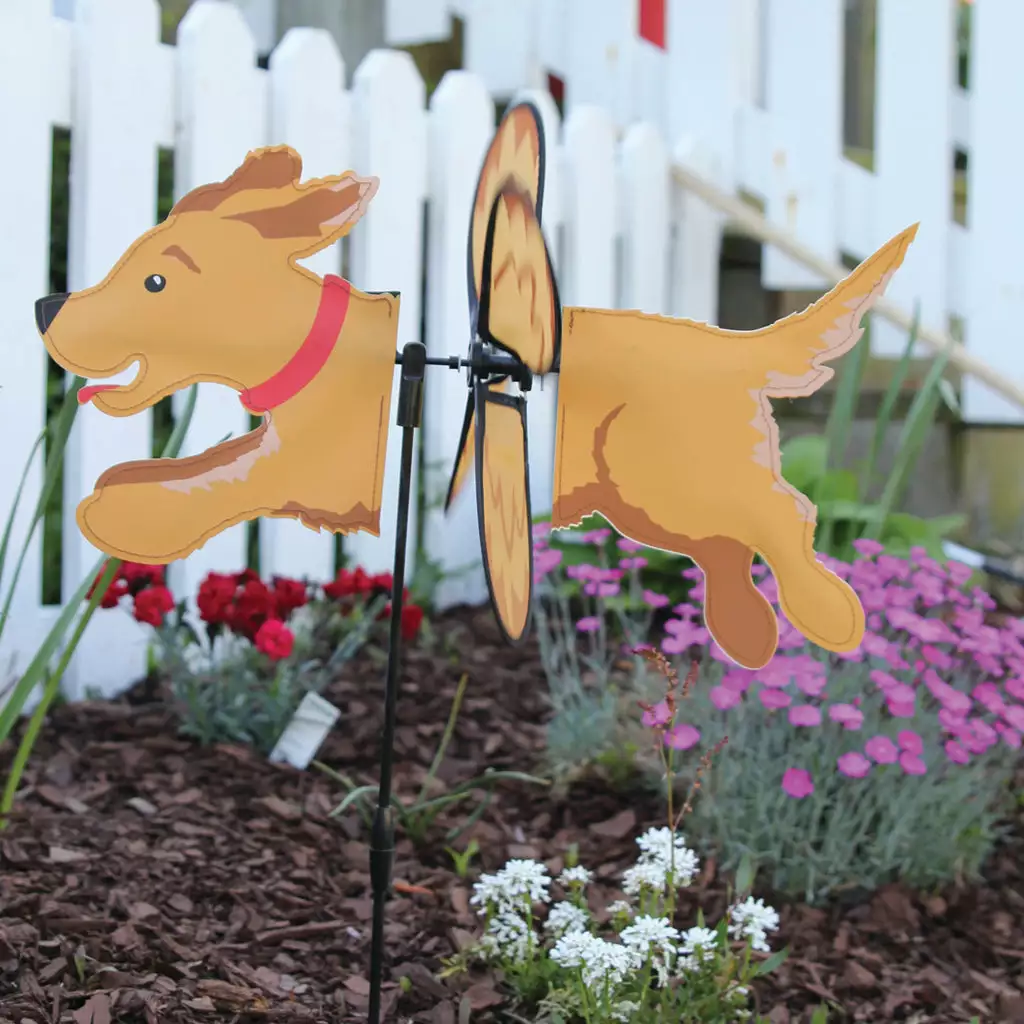 WindGarden Petite Spinner - Golden Retriever 4 WindGarden Petite Spinner - Golden Retriever