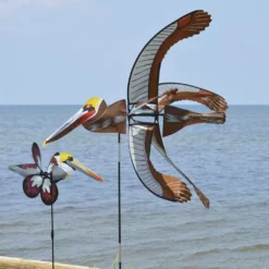 WindGarden 35 In. Brown Pelican Spinner WindGarden
