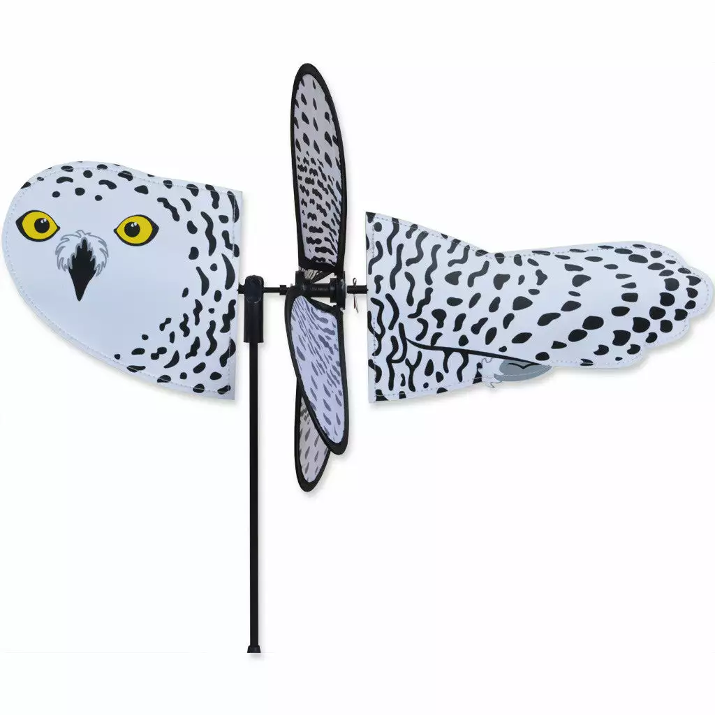 WindGarden Petite Spinner - Snowy Owl 3 WindGarden Petite Spinner - Snowy Owl