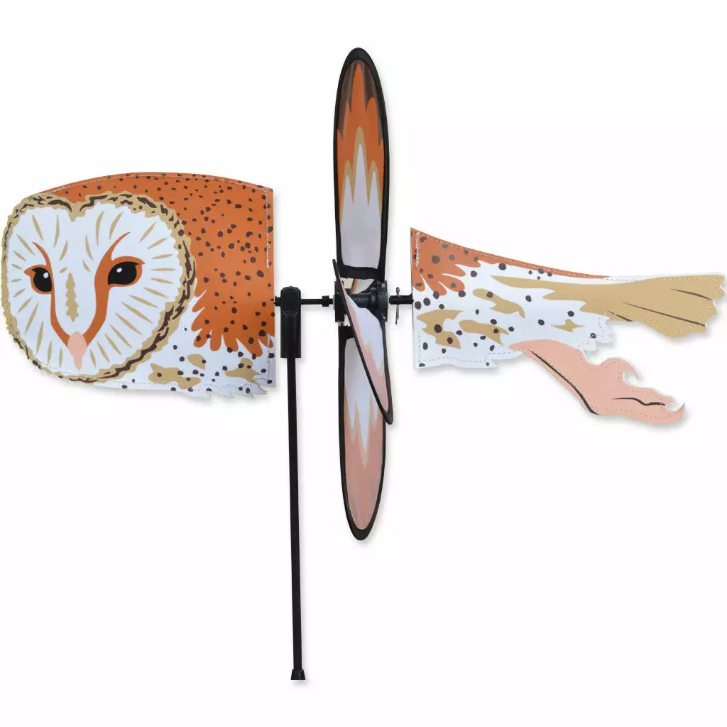 WindGarden Petite Spinner - Barn Owl WindGarden 3 WindGarden Petite Spinner - Barn Owl WindGarden