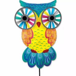 WindGarden WindGarden Tropical Night Owl Reflective Eyes Spinner