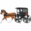 WindGarden 37 In. Horse & Buggy Spinner